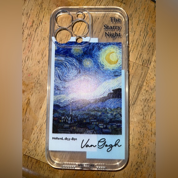 Vincent Van Gogh The Starry Night iPhone pro max case - Picture 2 of 3